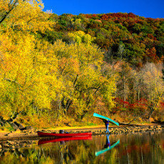 Fall Canoe